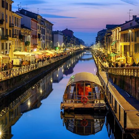Duomo-Navigli Charming And Modern With Fast Wifi Apartment มิลาน ภายนอก รูปภาพ